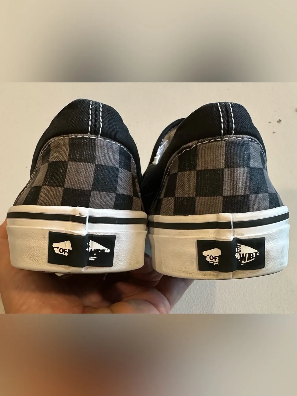 🖤 Vans Classic Slip-On Checkerboard Sneakers Men’s 9.5